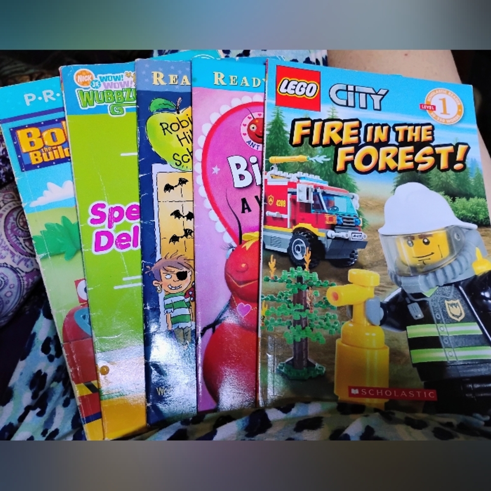 5 Scholastic Ready To Read Kids Books